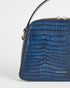 <P>Small Croc Detail Top Handle Bag</P>